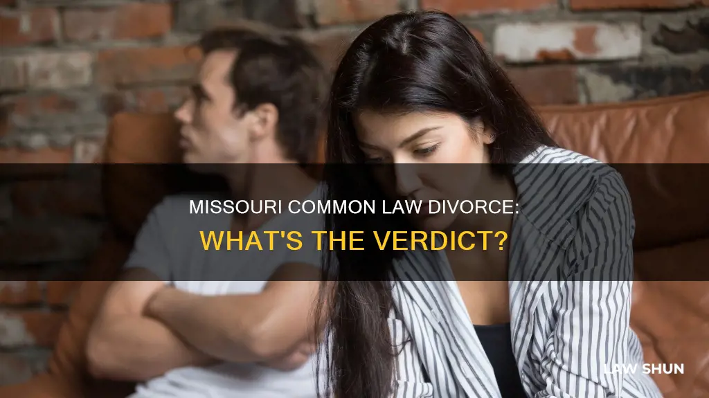 can you common law divorce in missouri
