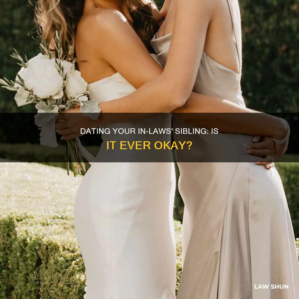 can you date your in-laws sibling