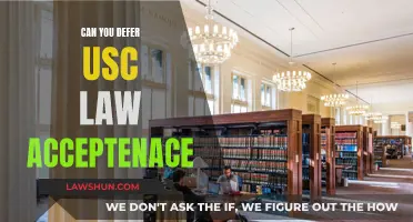 Deferring USC Law: Can You Postpone Acceptance?