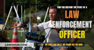Peace Disturbance: Law Enforcement Officer's Rights and Limits