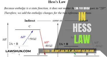 Hess's Law: Understanding Division in Chemical Reactions