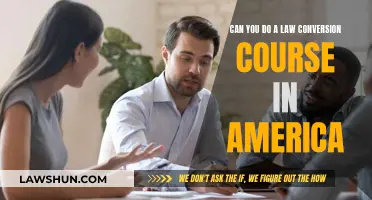 Law Conversion Courses: America's Options Explored