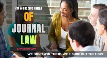 Clubs vs Journals: A Law Student's Dilemma
