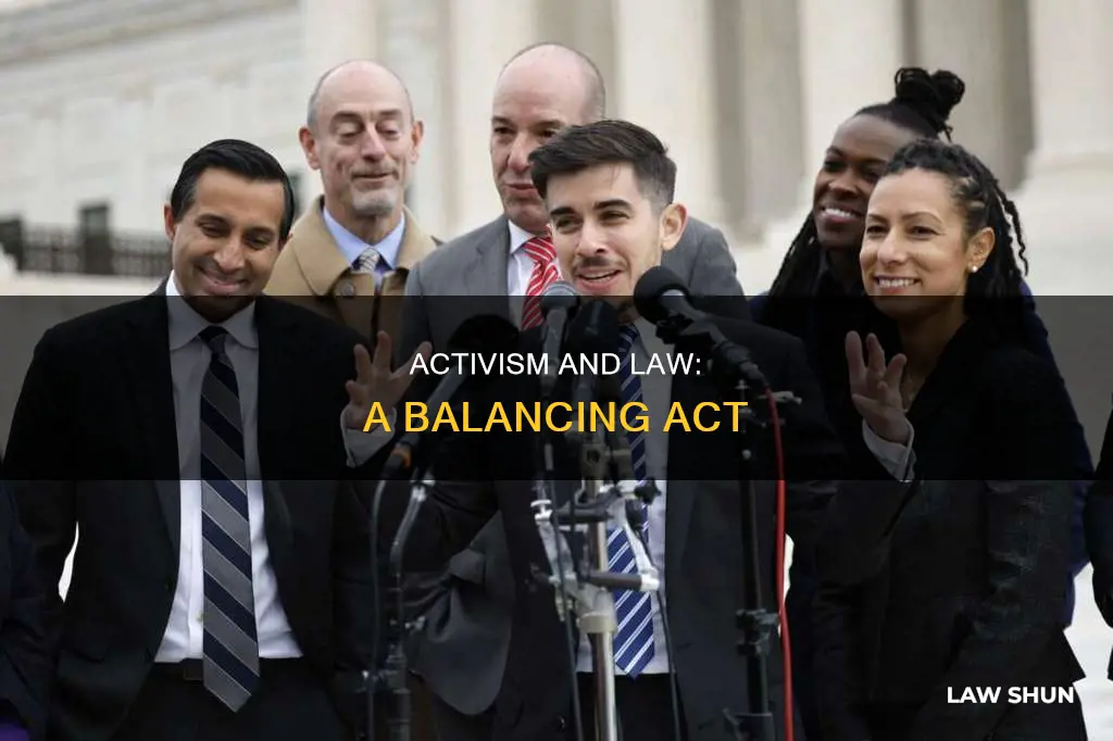 can you do law and actiism