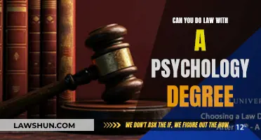 Psychology Degrees: A Path to Legal Careers?
