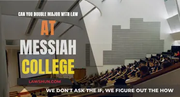 Messiah College: Double Major Options with Law