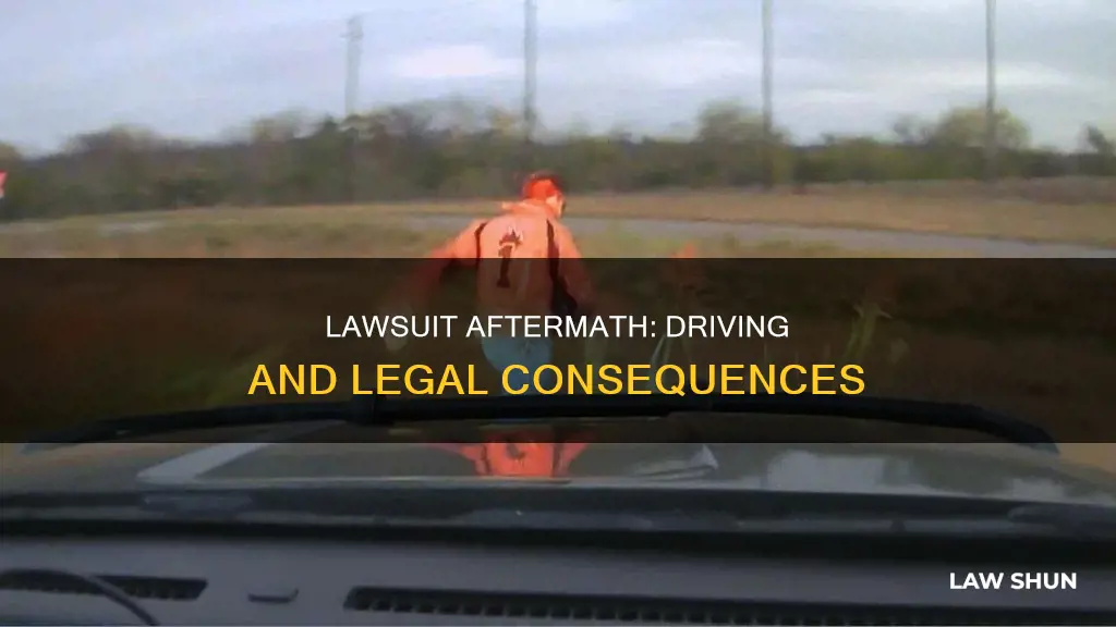 can you drive after law lawsuit