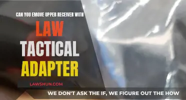 How to Remove Upper Receiver with Law Tactical Adapter?