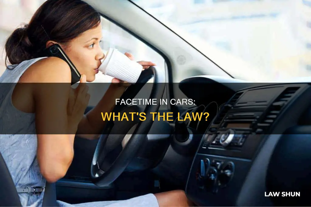 can you facetime in a car law
