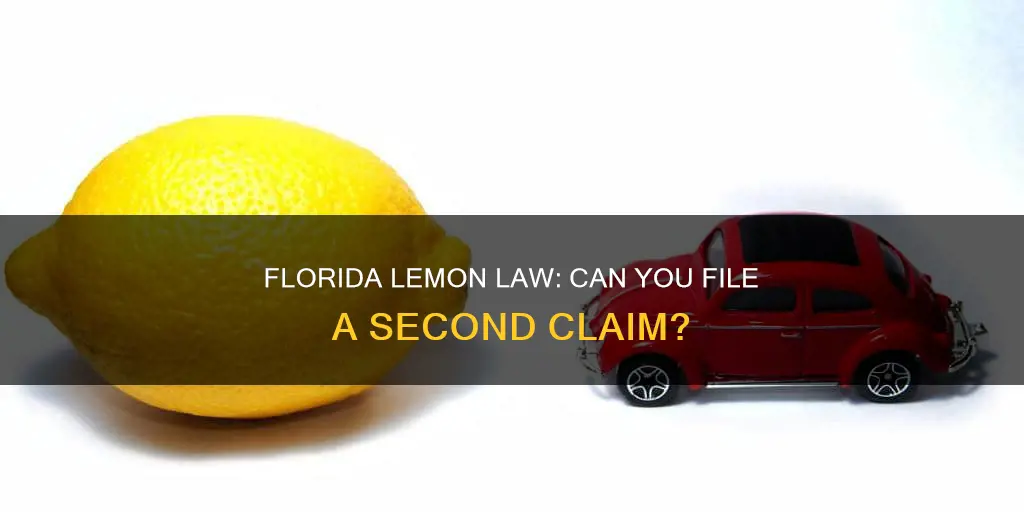 can you file a second lemon law claim in florida
