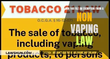 Vaping Laws: Exemptions and Your Rights