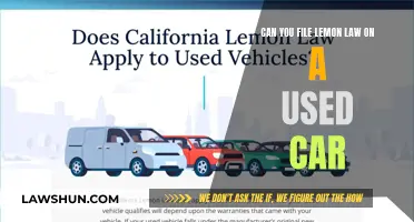 Used Car Lemon Law: Your Rights Explained