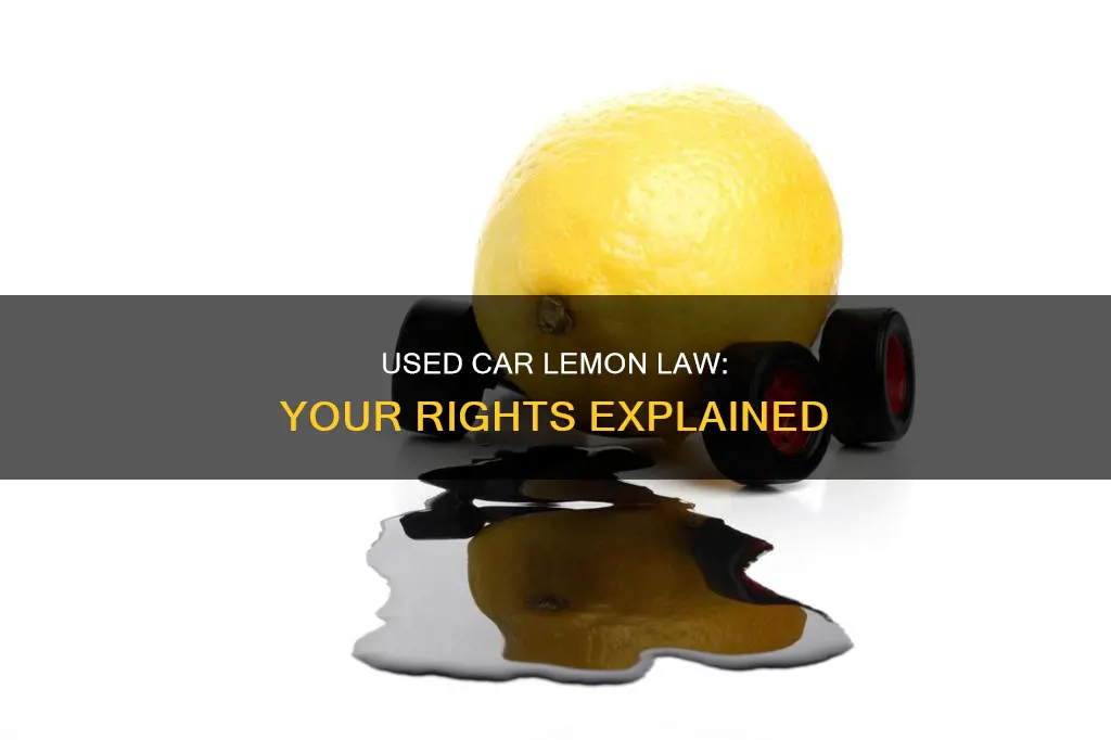 can you file lemon law on a used car