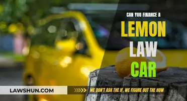 Lemon Law Car: Can You Finance It?