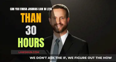 Completing Joshua's Law: A Quick Guide