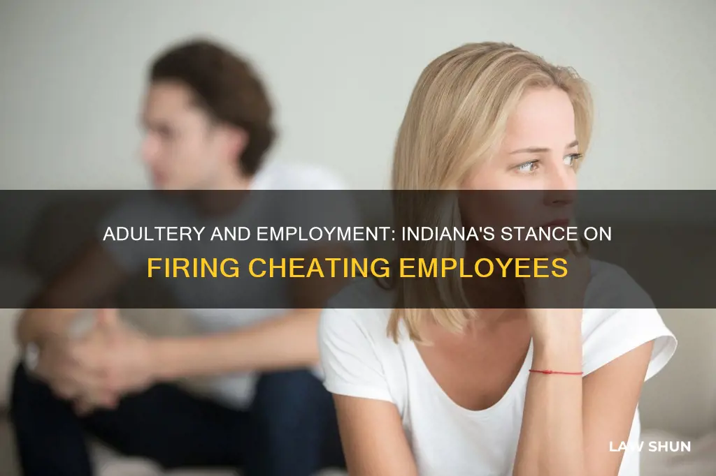 can you fire someone for adultery indiana laws
