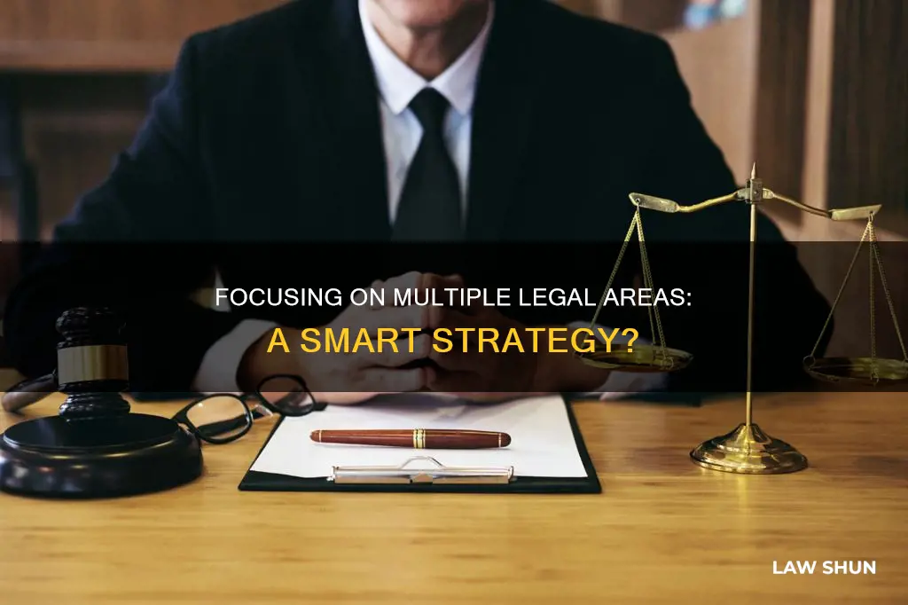 can you focus on more than one area of law