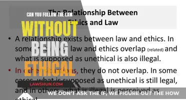 Morality vs. Legality: Can You Be Lawful but Unethical?