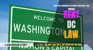Garnishing Security Deposits: DC Renters' Rights Explained