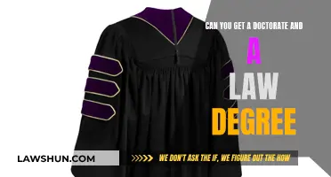Pursuing Dual Careers: Doctorate and Law Degree