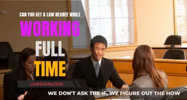 Pursuing a Law Degree: Full-Time Work and Study