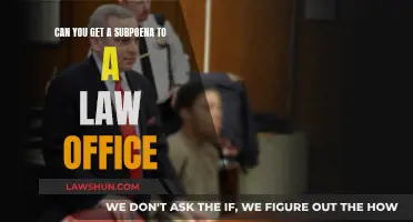 Subpoena Delivery to Law Offices: Is It Possible?