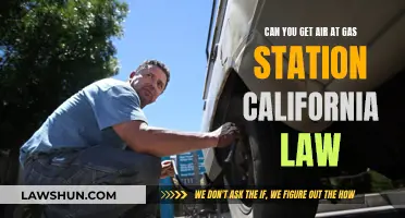 Air at Gas Stations: California Law and Your Rights