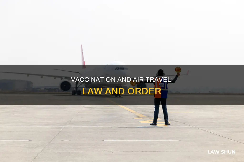 can you get at law of plane from vaccination