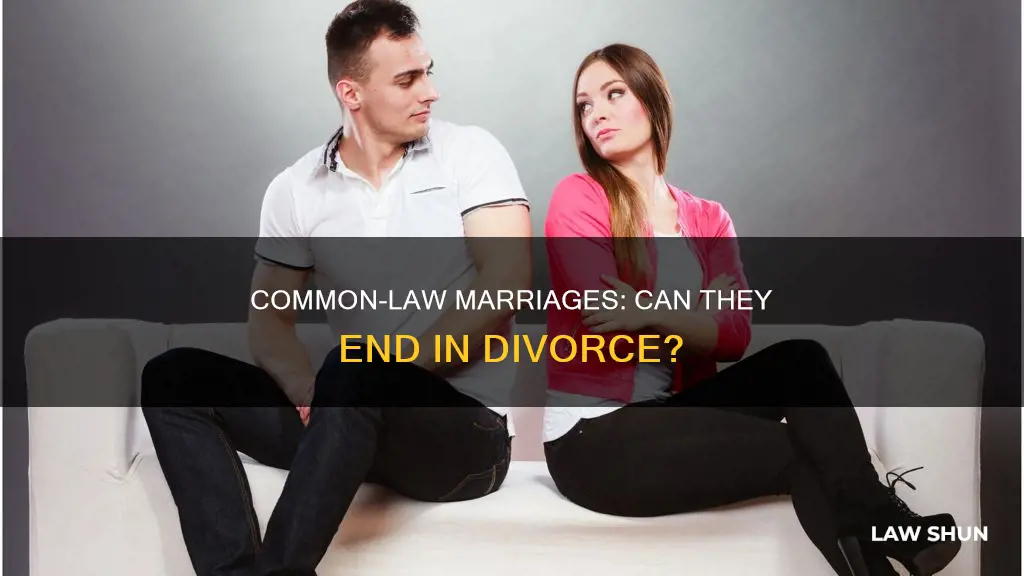 can you get divorced in common law marriges