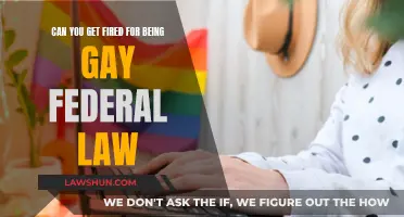 Federal Law: Can You Be Fired for Being Gay?
