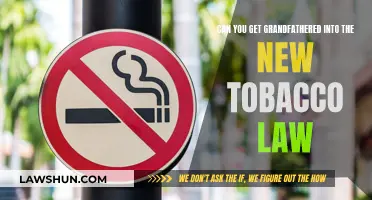 How Tobacco Laws Affect Grandfathered Products
