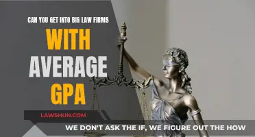 Breaking into Big Law: Average GPA, Any Chance?