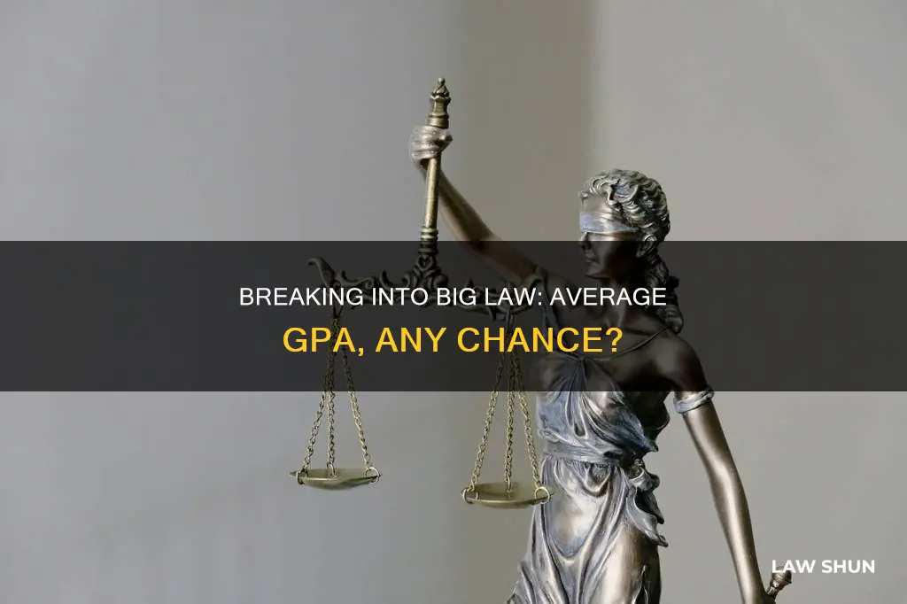 can you get into big law firms with average gpa