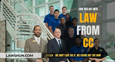 Community College to Law School: Is It Possible?
