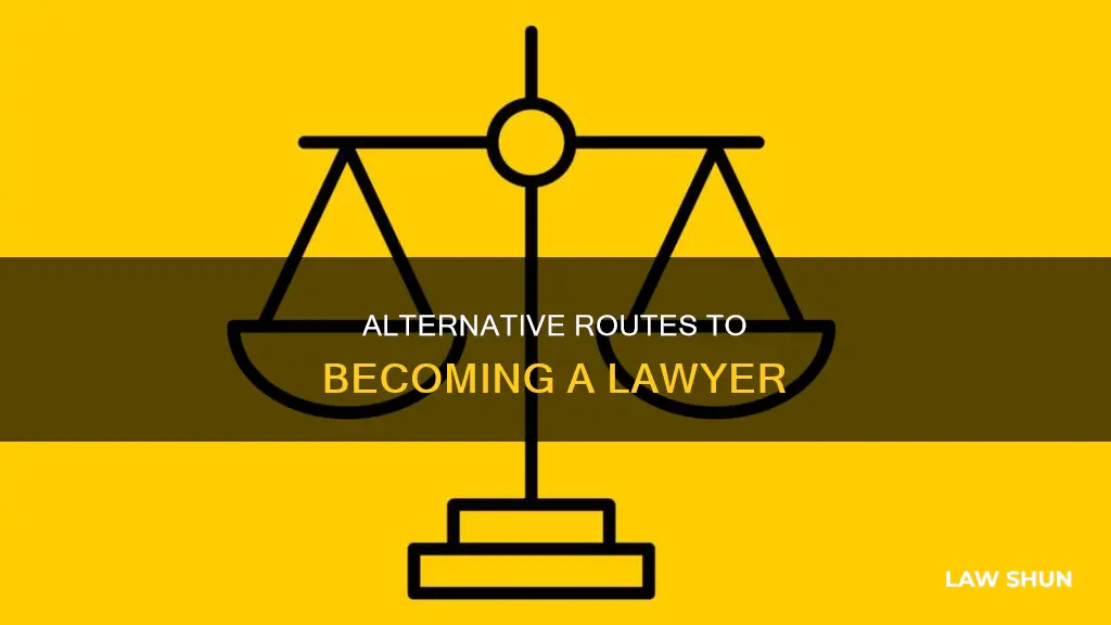 can you get into the bar without a law degree