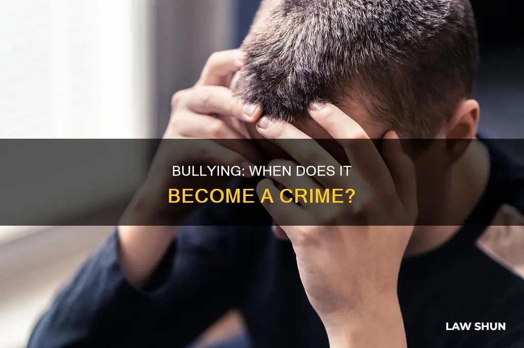 can you get law enforcement if bullying becomes life threatening