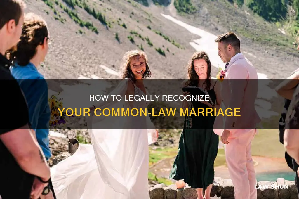 can you get marriage license for common law