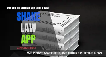 Shake App: Multiple Signatures, One App