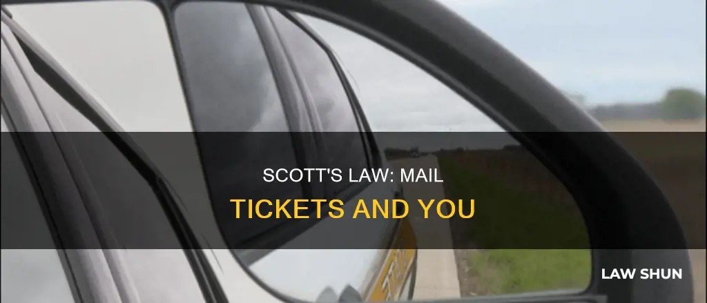 can you get scotts law ticket in mail