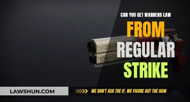 Unlocking Warden's Law: Regular Strikes and You