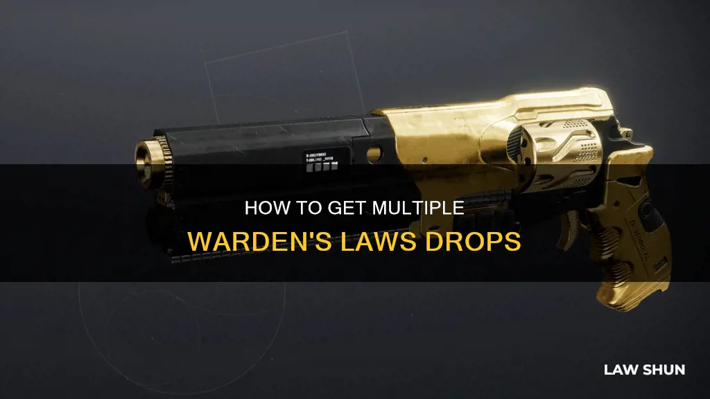 can you get wardens laws drop after already getting it