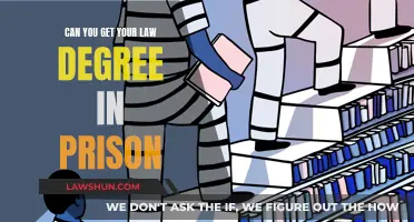 Prison Law Degrees: Is It Possible?