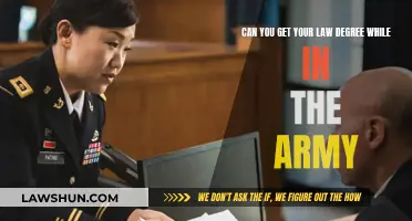 Pursuing a Law Degree While Serving in the Army