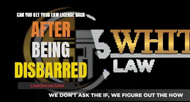 Reinstating Law Licenses: A Second Chance for Disbarred Lawyers