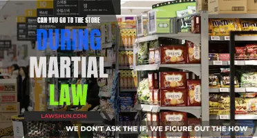 Martial Law: Shopping During a Curfew