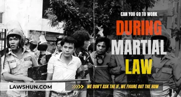 Martial Law: Work and You