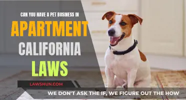 Pet Businesses in California Apartments: What's Allowed?