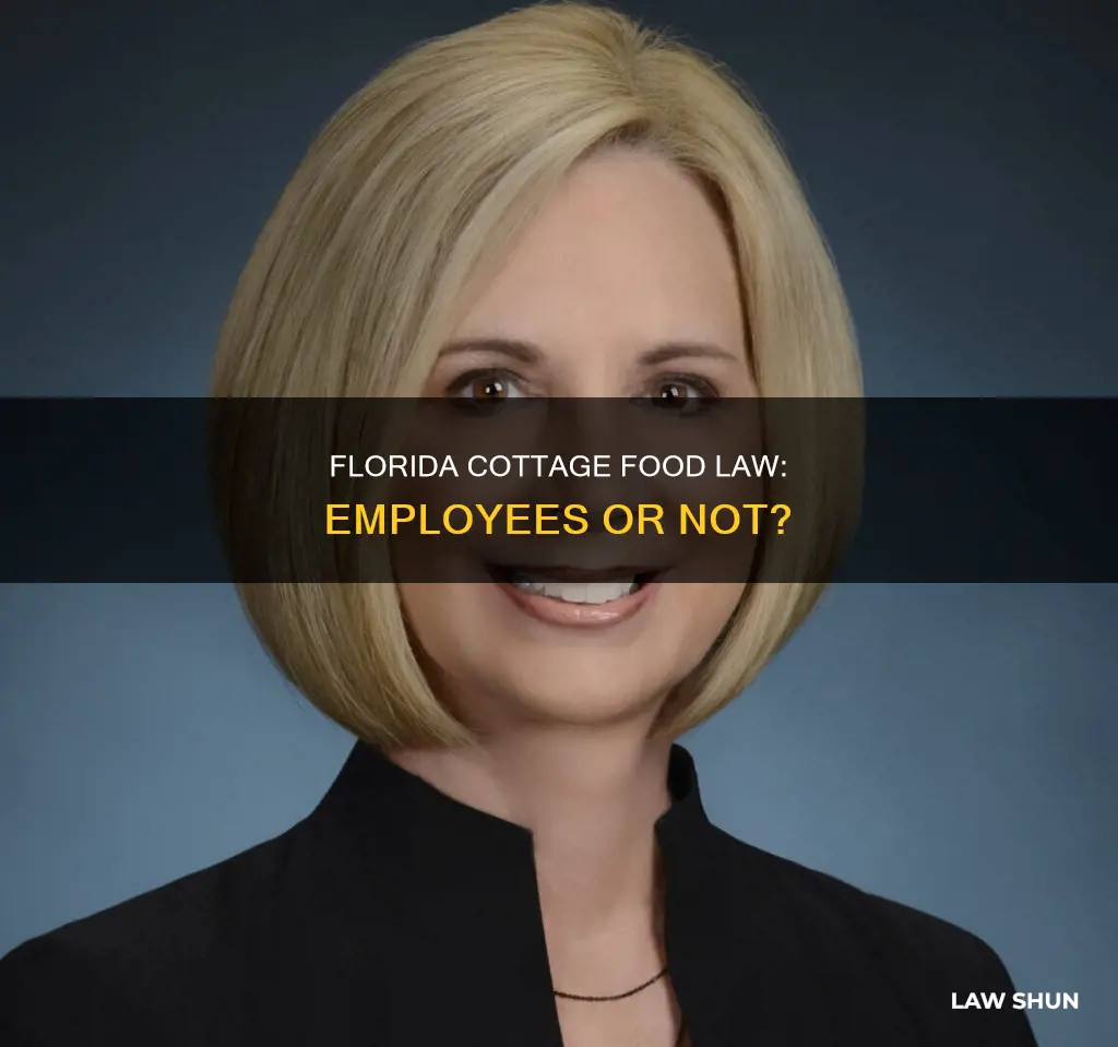 can you have an employee under florida cottage food law