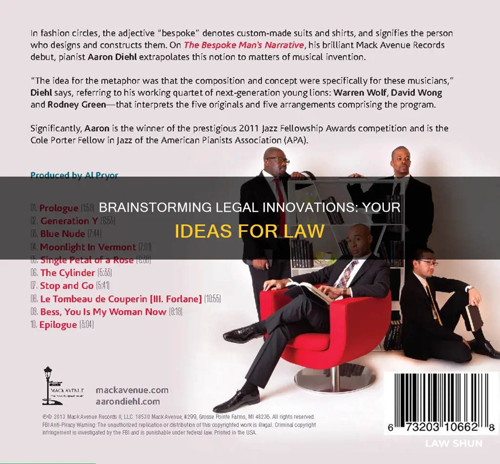can you have an idea for a law