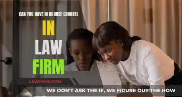 In-House Counsel: Law Firm's Internal Legal Team